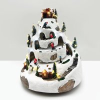 ACA Lighting LED dekorace s ly�a�i s hudbou 220-240V 21x21x25cm X0331