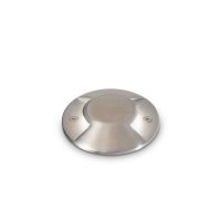 LED Venkovní zapuštěné svítidlo Ideal Lux Rocket-2 PT 3000K 247151 3W 270lm IP65 broušená ocel LED Venkovní zapuštěné svítidlo Ideal Lux Rocket-2 PT 3000K 247151 3W 270lm IP65 broušená ocel