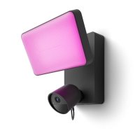 Philips HUE Floodlight venkovní nástěnné svítidlo s kamerou LED 30,5W 2250lm 2000-6500K RGB IP44,černé Philips HUE Floodlight venkovní nástěnné svítidlo s kamerou LED 30,5W 2250lm 2000-6500K RGB IP44,černé