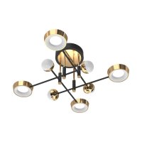 ZUMALINE MX7170-8-3BGT LARA stropn� sv�tidlo �ern�-zlat�