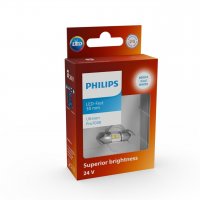 Philips Festoon 30mm 24V SV8.5 Ultinon Pro7000 6000K NOECE 1ks 24844CU70X1