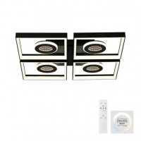 PAUL NEUHAUS Stropn� sv�tidlo �ern� stm�vateln� d�lkov� ovl�d�n� sv�teln� efekty 2700-5000K PN 6855-18