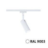 PAULMANN URail LED li�tov� spot 3-krokov�-stm�vateln� Tubo spot 4W 4000K stm�vateln� 230V b�l�