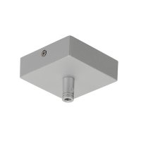 BIG WHITE STROPN� ROZETA, pro GLENOS, st��brn�, s odleh�ovac�m profilem 210064