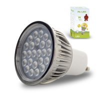 Mr. LED ��rovka GU10 5W tepl� b�l�