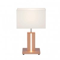 LEUCHTEN DIREKT is JUST LIGHT LED stoln� lampa, d�evodekor, CCT, stm�vateln�, s kol�bkov� sp�na�em 2700-5000K