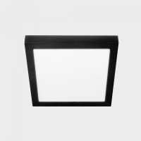 KOHL-Lighting DISC SLIM SQ stropn� sv�tidlo �ern� 24 W 4000K 1-10V