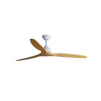 FARO ALO L stropní ventilátor bílá/dřevo DC FARO ALO L stropní ventilátor bílá/dřevo DC