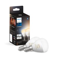 Philips HUE SET 2x WA LED Luster ��rovka E14 5,1W 470lm 2200-6500K IP20, stm�vateln�