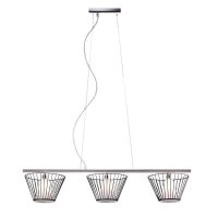 ACA Lighting závěsné svítidlo 3X40W G9 černá P014103AB ACA Lighting závěsné svítidlo 3X40W G9 černá P014103AB