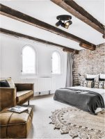 NOVA LUCE bodov� sv�tidlo POGNO �ern� a zlat� hlin�k GU10 3x10W IP20 220-240V bez ��rovky 9111438