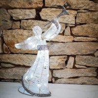 Sv�teln� and�l 50cm, ledov� b�l� na baterie