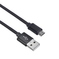 Solight USB kabel, USB 2.0 A konektor - USB B micro konektor, blistr, 2m SSC1402
