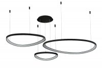 AZzardo AMANDA závěsné svítidlo 3xLED 140W 13600lm 3000-6000K stmívatelné, černé AZ5774 AZzardo AMANDA závěsné svítidlo 3xLED 140W 13600lm 3000-6000K stmívatelné, černé AZ5774