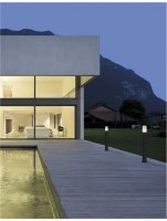 NOVA LUCE venkovní sloupkové svítidlo PYRO tmavě šedý hliník bílý akryl E27 1x12W 220-240V IP54 bez žárovky 9209212 NOVA LUCE venkovní sloupkové svítidlo PYRO tmavě šedý hliník bílý akryl E27 1x12W 220-240V IP54 bez žárovky 9209212