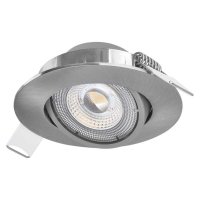 EMOS LED bodové svítidlo Exclusive stříbrné, 5W teplá bílá 1540125510 EMOS LED bodové svítidlo Exclusive stříbrné, 5W teplá bílá 1540125510