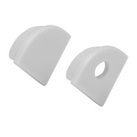 SLC koncovka pro profil Pro C1 kulat� �ed� 2x