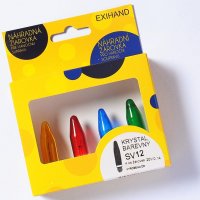 Blistr 4 žárovky Krystal barevná 20V/0,1A Blistr 4 žárovky Krystal barevná 20V/0,1A