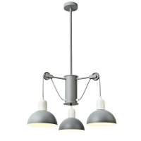 ACA Lighting z�v�sn� sv�tidlo 3XE14 �ed�/b�l� kov D58XH85CM CEZANNE EG5793P58G