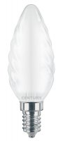 CENTURY LED FILAMENT SV��KA TWIST SAT�N 4W E14 3000K 470Lm 360d 35x97mm IP20 CEN INSTOR-041430