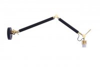 AZzardo AZ4190 nástěnné svítidlo Zyta S Wall tělo svítidla černá/zlatá AZzardo AZ4190 nástěnné svítidlo Zyta S Wall tělo svítidla černá/zlatá