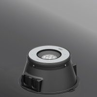 V�PRODEJ VZORKU LIGMAN Z�pustn� zemn� sv�tidlo KIOS 3 3000K 8W 505lm LED 50� IP67 216mm nerez ocel