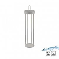 JUST LIGHT LED stolní lampa na baterie mobilní 50cm dotykový stmívač IP44 zahradní svítidlo 2700K LD 19301-40 JUST LIGHT LED stolní lampa na baterie mobilní 50cm dotykový stmívač IP44 zahradní svítidlo 2700K LD 19301-40