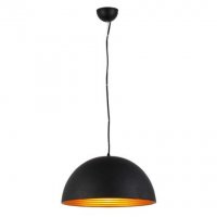 AZzardo AZ1395 závěsné svítidlo Modena 50 černá/zlatá E27 1x 60W kov AZzardo AZ1395 závěsné svítidlo Modena 50 černá/zlatá E27 1x 60W kov