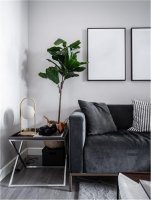 NOVA LUCE stoln� lampa HOOK sat�nov� zlat� kov a op�lov� b�l� sklo LED 4.8W 230V 3000K IP20 9695225