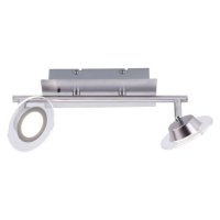 PAUL NEUHAUS LED stropn� bodov� sv�tidlo, 2-ramenn�, ocel, modern� RGB+3000-5000K LD 12092-55
