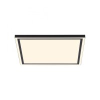 JUST LIGHT LED stropn� sv�tidlo 45x45cm, �ern�, d�lkov� ovl�d�n�, CCT, ovl�dan� p�es aplikaci Tuya stm�vateln� 2700-5000K