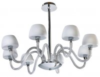 Závěsné svítidlo AZzardo Gloria 8 AZ0176 E14 8x40W IP20 85cm bílé Závěsné svítidlo AZzardo Gloria 8 AZ0176 E14 8x40W IP20 85cm bílé