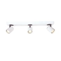 ACA Lighting bodov� sv�tidlo n�st�nn� 3XGU10 b�l� hlin�k 54X7X12CM DISCO RA313S54WG