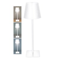 Solight LED nab�jec� lampi�ka Lucca, 120lm, zm�na CCT, stm�v�n�, b�l� WO69-W