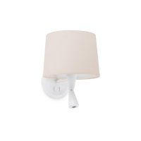 FARO CONGA n�st�nn� lampa, b�l�/b�ov�, se �tec� lampi�kou