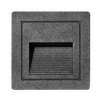 Ecolite SMD venkovn� schodi��ov� sv. 3W, 4000K, IP54, �ern� Z01WF-CR