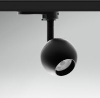 CENTURY Svítidlo pro 3fázovou lištu REGIA SHOP MINI SPHERE černá LED 10W 3000K CRI90 UGR16 CENTURY Svítidlo pro 3fázovou lištu REGIA SHOP MINI SPHERE černá LED 10W 3000K CRI90 UGR16