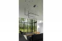 LED Z�v�sn� sv�tidlo AZzardo Metric black AZ2914 135W 6880lm 3000K IP20 120cm stm�vateln� �ern�