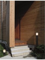 NOVA LUCE venkovn� sloupkov� sv�tidlo NOTEN LED �ern� hlin�k �ir� a b�l� akryl 8W 3000K 220-240V IP65 120st. IP65 9905021