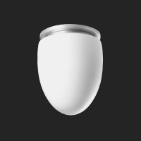 OSMONT MIR42442 MIRA stropn� sklen�n� sv�tidlo st��brn� / b�l� IP41 150W E27