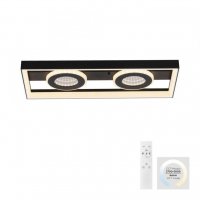 PAUL NEUHAUS Stropn� sv�tidlo �ern� tunelov� efekt stm�vateln� d�lkov� ovlada� 2700-5000K PN 6854-18