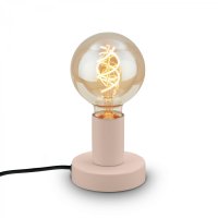 BRILONER TEEPU stoln� lampa - s vyp�na�em, retro, max. 10W, E27 patice, b�ov� 7023011