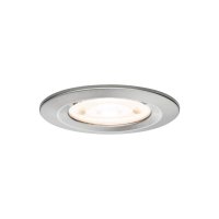 PAULMANN LED vestavn� sv�tidlo Nova GU10 Flat nev�klopn� IP44 4,9W 230V 2700K kov kart��ovan�