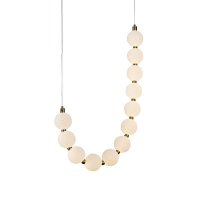 ACA Lighting z�v�sn� sv�tidlo LOLLY LED 18W 1350lm 3000K IP20 zlat� hlin�k + akryl HM238LEDP12