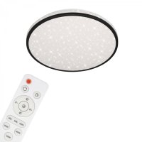 BRILONER LED stropn� sv�tidlo hv�zdn� nebe, pr. 38 cm, 24 W, �ern� BRILO 3447-115