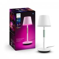 Philips HUE WACA Go venkovn� stoln� dotykov� LED lampi�ka 6,2W 530lm 2000-6500K RGB IP54, b�l�