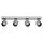 LEDVANCE LED n�st�nn� a stropn� bodov� sv�tidlo Jupiter st��brn� 4 spoty 4058075828261