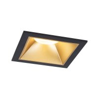 PAULMANN LED vestavné svítidlo 3-krokové-stmívatelné Cole Coin IP44 hranaté 88x88mm Coin 6W 230V stmívatelné 2700K černá/zlatá mat PAULMANN LED vestavné svítidlo 3-krokové-stmívatelné Cole Coin IP44 hranaté 88x88mm Coin 6W 230V stmívatelné 2700K černá/zlatá mat