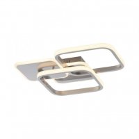 LEUCHTEN DIREKT is JUST LIGHT LED stropn� sv�tidlo st��brn� hranat� jednoduch� tepl� b�l� sv�tlo 3000K LD 14117-55