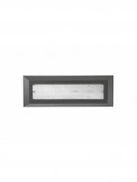 NOVA LUCE venkovn� n�st�nn� sv�tidlo PULSAR tmav� �ed� ABS akrylov� difuzor LED 4W 3000K nebo 4000K 220-220V 62st. IP54 811501